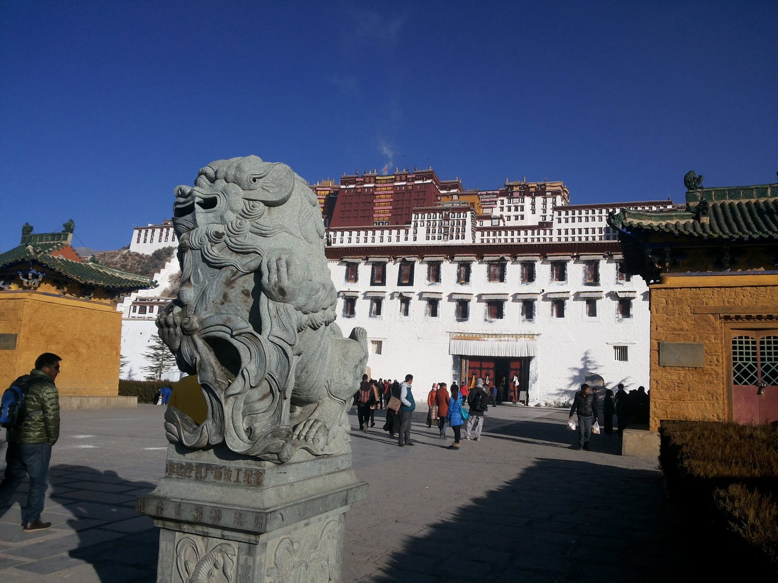 Palácio Potala, Lhasa, Tibet. Foto: Ana Arantes.