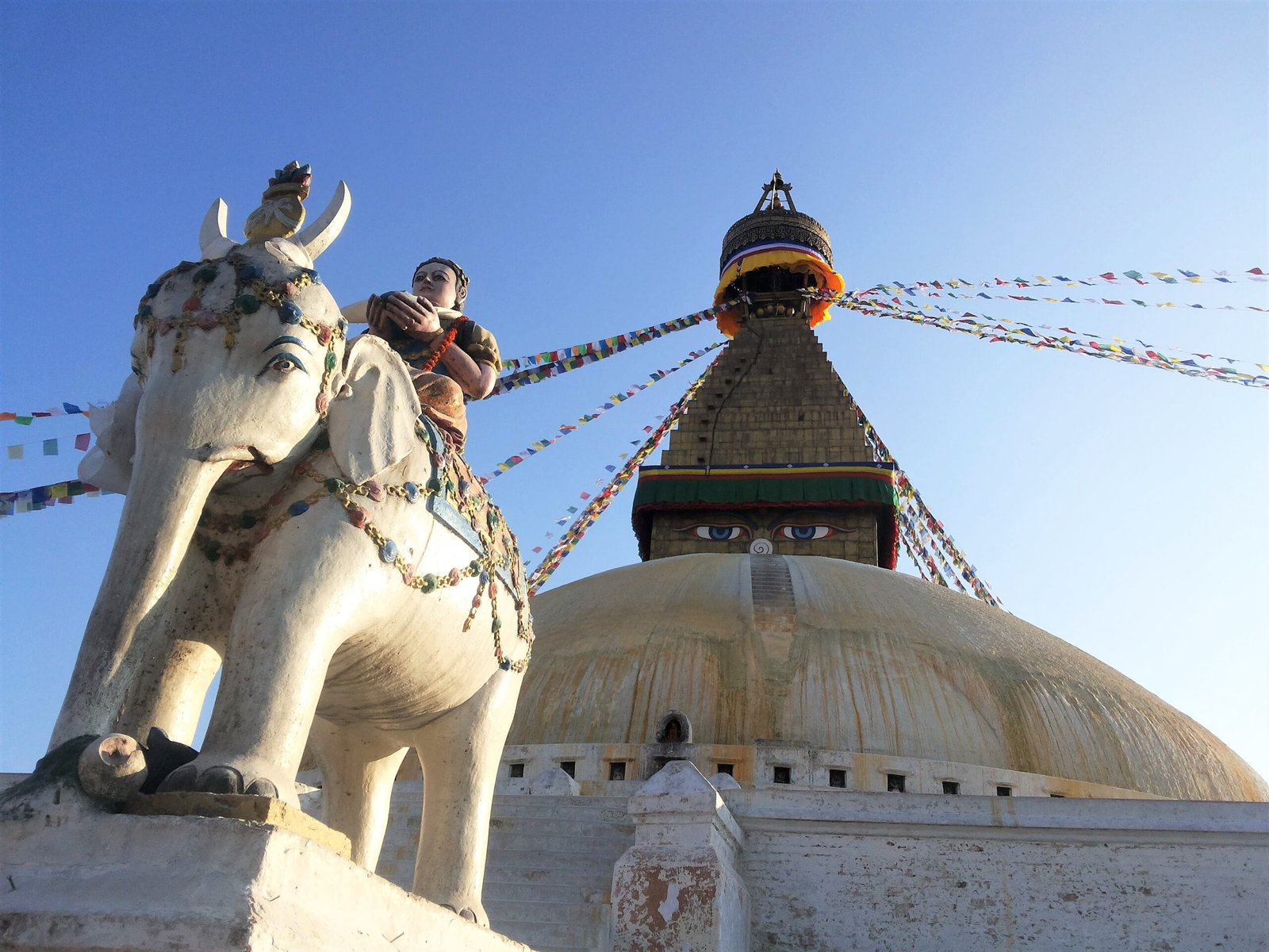 Estupa Boudhanath, Katmandu, Nepal. Foto: Ana Arantes. Travel Brazil.