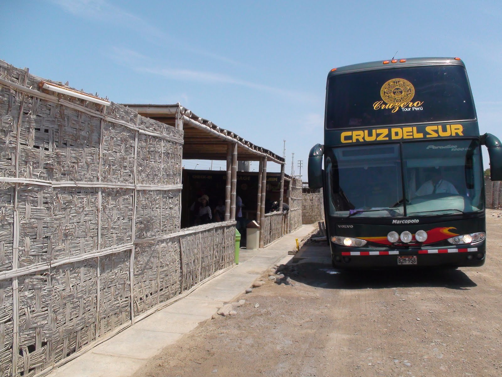 Estação Rodoviária de Paracas. Foto: Marco Rivera