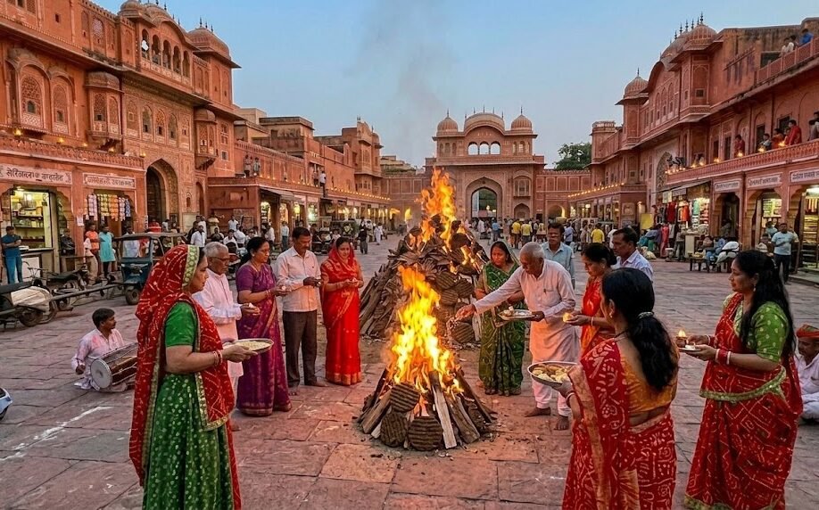 India. Holika Dahan: o ritual que poucos turistas conhecem