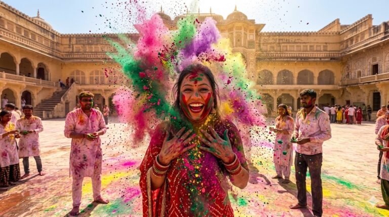 India Holi - Celebração na India
