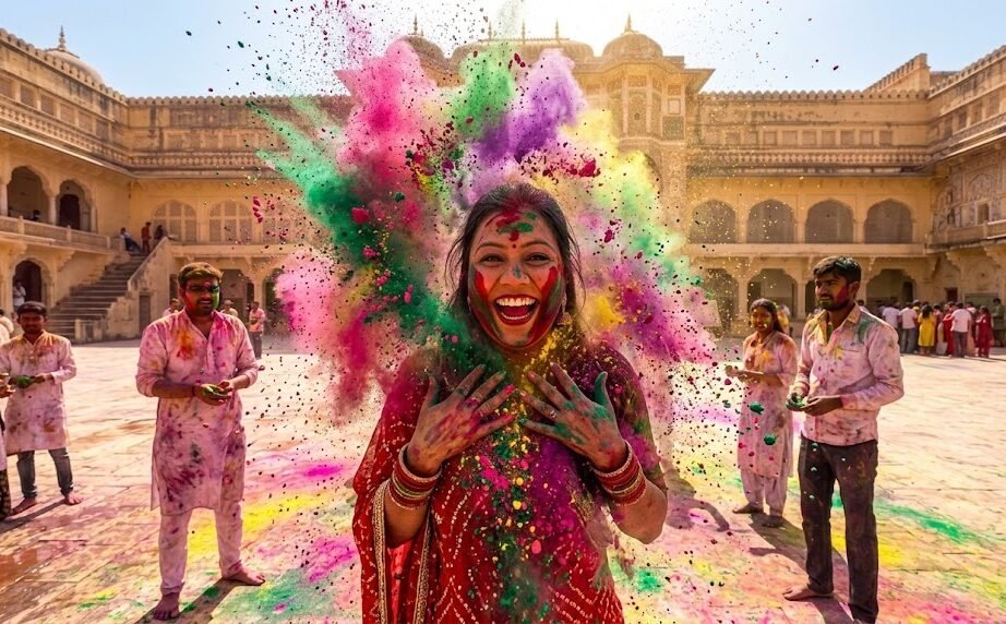 India Holi - Celebração na India