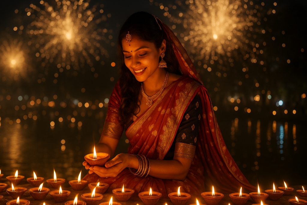 Triângulo dourado e Diwali