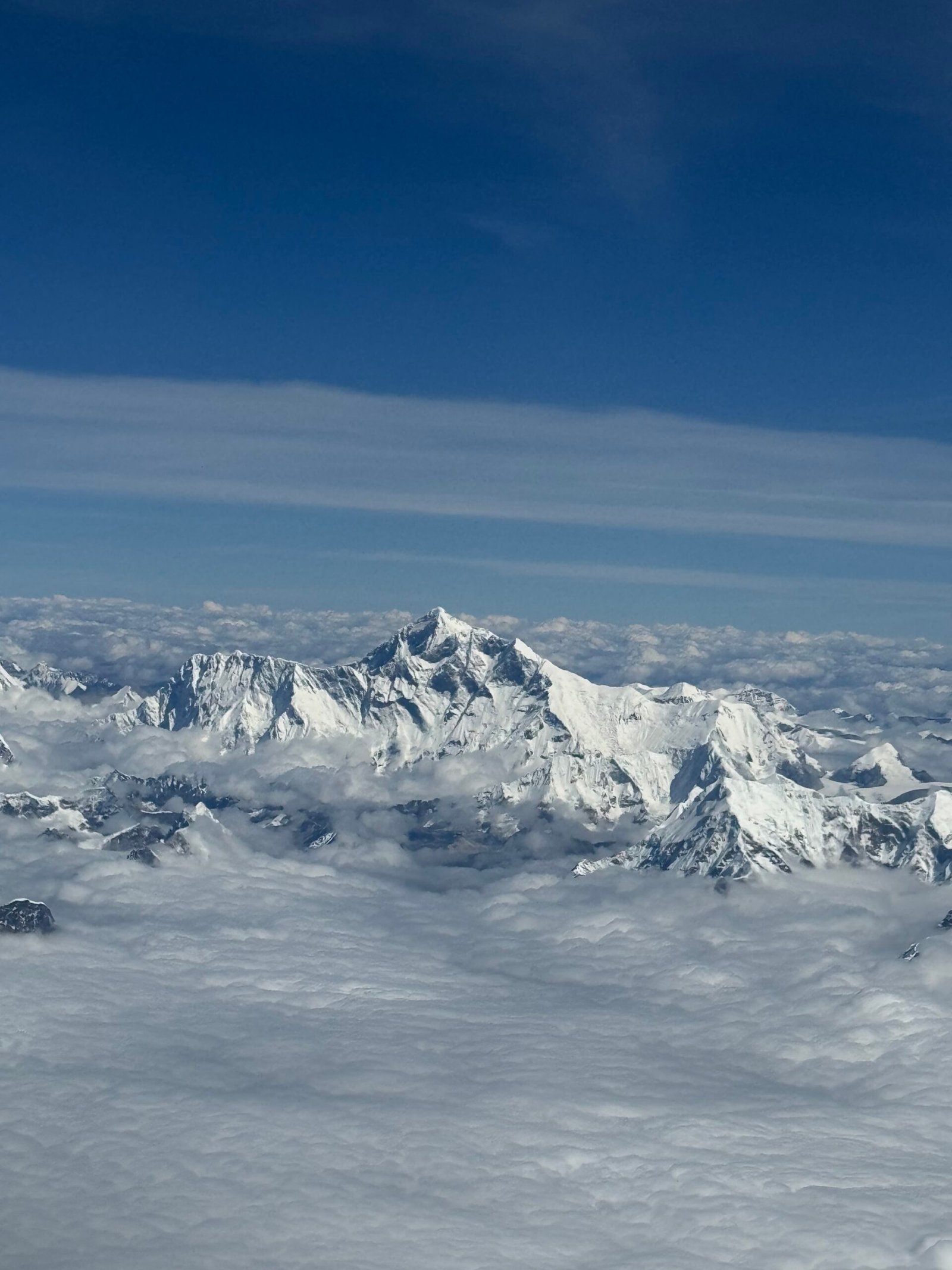 Viagem para o Butão. Sobrevoo de Nepal a Butão.